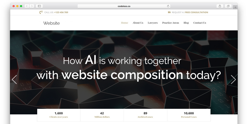 How website designing is getting influenced with AI? - Image 1