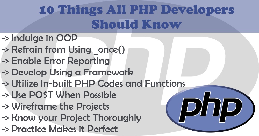 10 Things All Php Developers Should Know 9075 Mytechlogy 8861