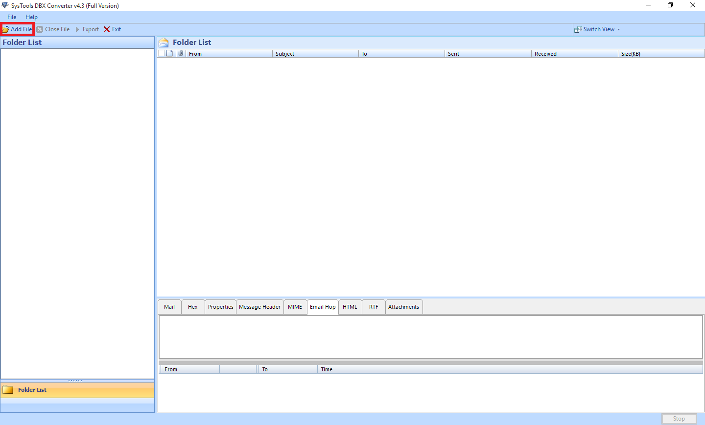 DBX to PST Converter to Access Outlook Express Files into Outlook - Image 1